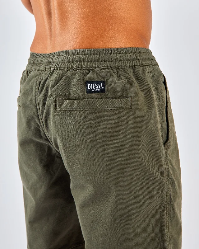 Baron Drawcord Short Combat Green