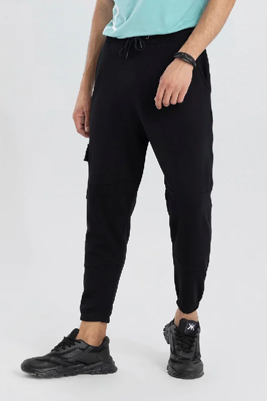 Scramble Black Jogger